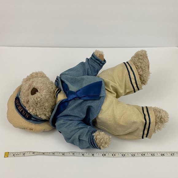 Russ Berrie Reginald S.S. Bear Sailor Collectible Teddy Bear Plush - Picture 8 of 9